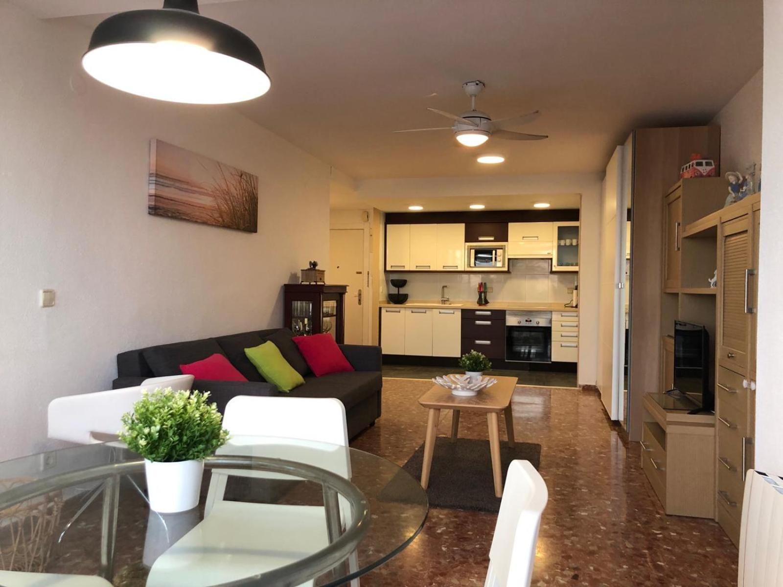 Apartamento Arensol En Primera Linea De Playa Cullera Ngoại thất bức ảnh
